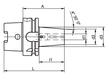 KelchHSK-A i-tec Shrink Fit Chucks Ultra Short Version