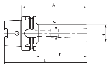 KelchHSK-A Reduction Sleeves for Morse Tapers with Thread