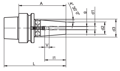KelchHSK-E i-tec Shrink Fit Chucks Standard Version