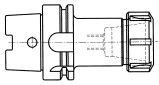 HSK-A Collet Chuck for ER/ESK Collet