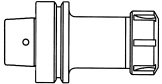 HSK-F Collet Chucks for ER Collets