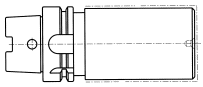 HSK For A Tool Holder Blank