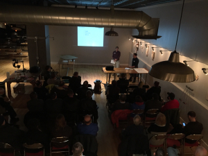 Planning and Informational Presentation, Kevin Holdmann and Doug Heimbecker. Space and photography provided by Pablo Korona and Conveyer, Dec. 17. 2015 