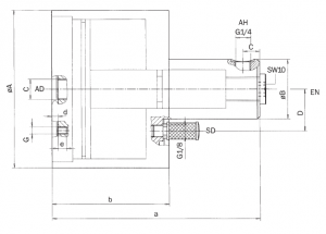BERG HDT Tool Clamping Cylinders (Click image to enlarge) BERG HDT Tool Clamping Cylinders