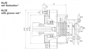 BERG HLZE Tool Clamping Cylinders (Click image to enlarge) BERG HLZE Tool Clamping Cylinders