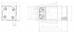 BERG Rotary Transmission Leadthroughs HDF