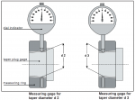 Series 410 Dial Indicator Tool Taper Gauges (Click image to enlarge)