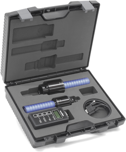 HSK40 & HSK63 ForceCheck Sensors with display, cable and case (Click image to enlarge) HSK40 & HSK63 ForceCheck Sensors with display, cable and case