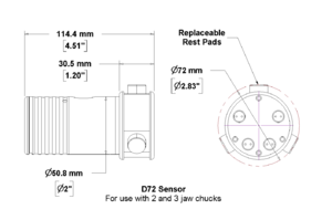 ForceCheck Wireless Chuck Force Gauges (Click image to enlarge) ForceCheck Wireless Chuck Force Gauges