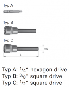 Guhring Socket Attachments (Click image to enlarge) Guhring Socket Attachments
