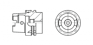 Hollow Taper Shank Type A (Click image to enlarge) Hollow Taper Shank Type A