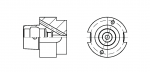Hollow Taper Shank Type D (Click image to enlarge)