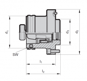 HSK-C Front Adapter Flanges for PowerClamp (Click image to enlarge) HSK-C Front Adapter Flanges for PowerClamp