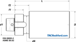 HSK-D Tool Holder Blank (Click image to enlarge)