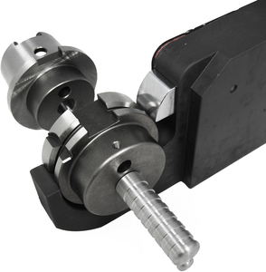 HSK-A/E63 Alignment Gauge, in Tool Changer Arm (Click image to enlarge) HSK-A/E63 Alignment Gauge, in Tool Changer Arm