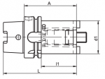 HSK-A FLEXIBORE Tooling System Basic Holders