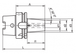 HSK-A i-tec Shrink Fit Chucks Ultra Short Version