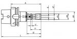 HSK-A i-tec SLOTT Synchro with Minimum Length Compensation
