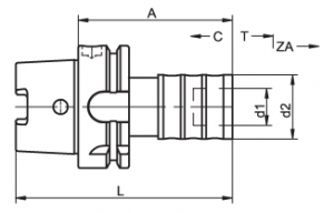 Kelch HSK-A Quick Change Tapping Chucks (Click image to enlarge) Kelch HSK-A Quick Change Tapping Chucks