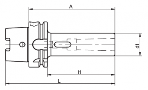 Kelch HSK-A Reduction Sleeves for Morse Tapers with Tang (Click image to enlarge) Kelch HSK-A Reduction Sleeves for Morse Tapers with Tang