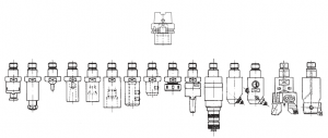 Laip HSK-A Basic Adapters for Modular Tooling (Click image to enlarge) Laip HSK-A Basic Adapters for Modular Tooling