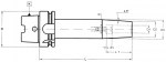 Laip HSK-A Shrink Fit Chucks (Extra Large/Length) (Click image to enlarge)