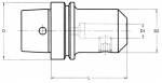 Laip HSK-E Weldon Holders (Click image to enlarge)