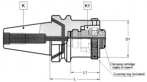 Steep Taper (MAS 403 BT) to HSK-A/C Adapters (Click image to enlarge) Steep Taper (MAS 403 BT) to HSK-A/C Adapters