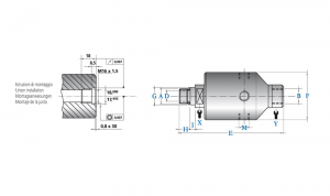 Rotary Unions for High Speed Applications (Click image to enlarge) Rotary Unions for High Speed Applications