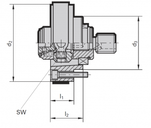 Short HSK Spindle Adapter Flanges (Click image to enlarge) Short HSK Spindle Adapter Flanges