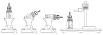 Example of how to use fixture for mounting a steep taper holder (Click image to enlarge)