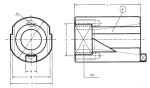 Steep Taper Basic Mounting Fixtures (Click image to enlarge)