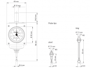 Zero Master Analog Setup Indicator (Click image to enlarge) Zero Master Analog Setup Indicator
