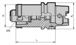 Guhring HSK-A/C Reducers - HSK-A 80 (Click image to enlarge)